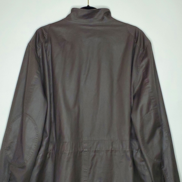 Banana Republic Men's Utility Jacket XL Wind Resistant Zip and Button-up Coat - Picture 6 of 16